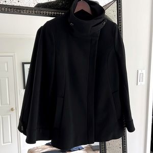 Cole Haan bell sleeved wool coat, size 4. Excellent condition